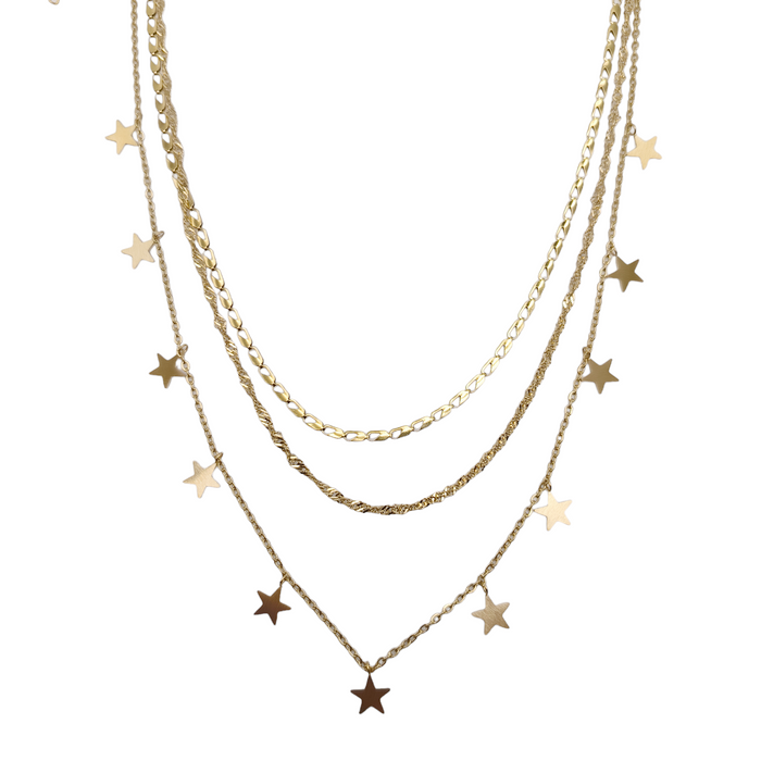 Collar Leyered Star - Lumina