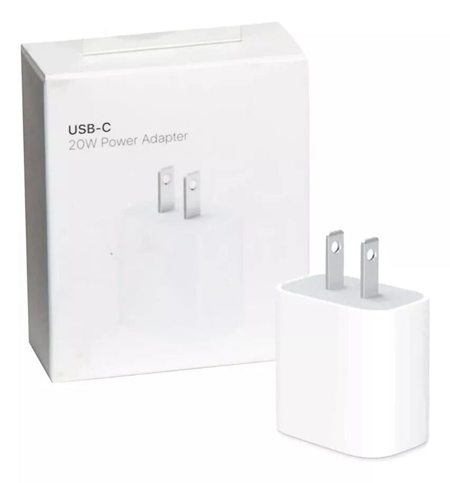 Cubo de Carga Rápida 20W Tipo C – Compatible con iPhone