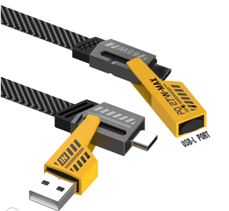 Cable SOMOSTEL SMS-BJ15 datos USB 4 en 1