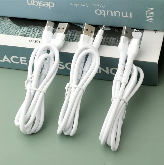 Cable SOMOSTEL SMS-BP15 de carga rápida de 2.2A  con conector de carcasa de aleación de aluminio