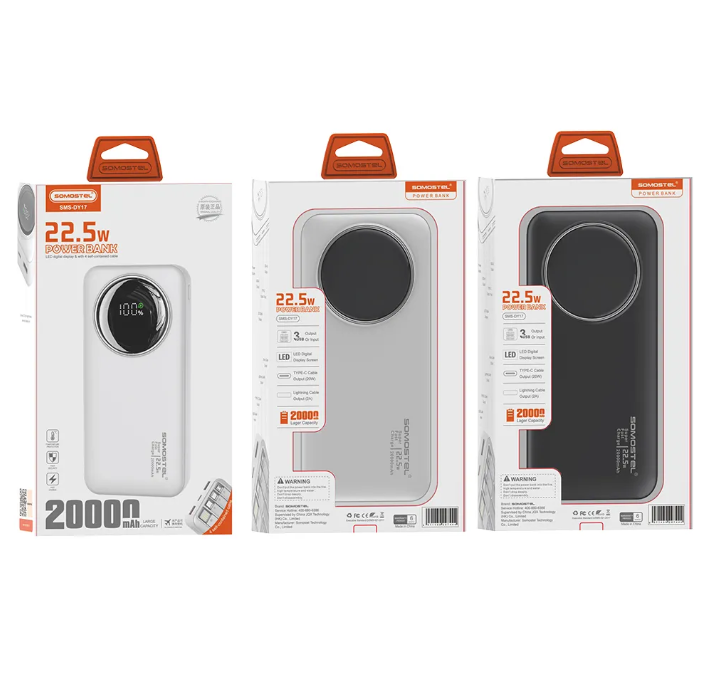 Power Bank SOMOSTEL DY17
