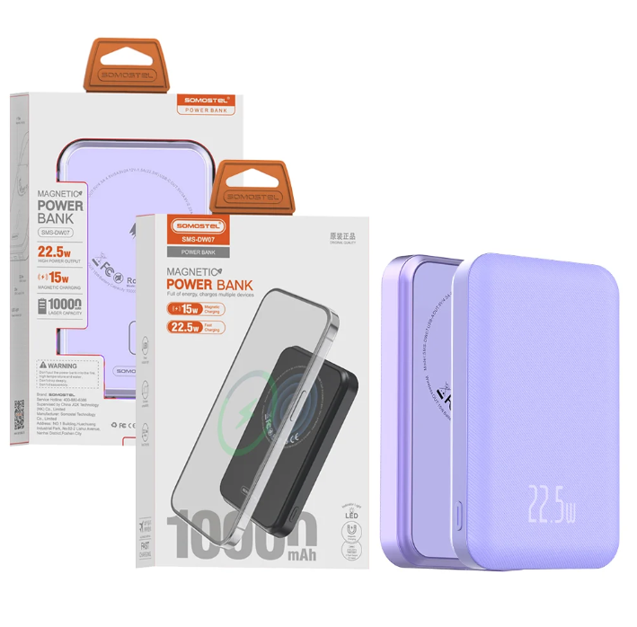 Power Bank SOMOSTEL SMS-DW07