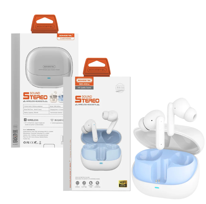 Audífonos bluetooth SOMOSTEL I680SC