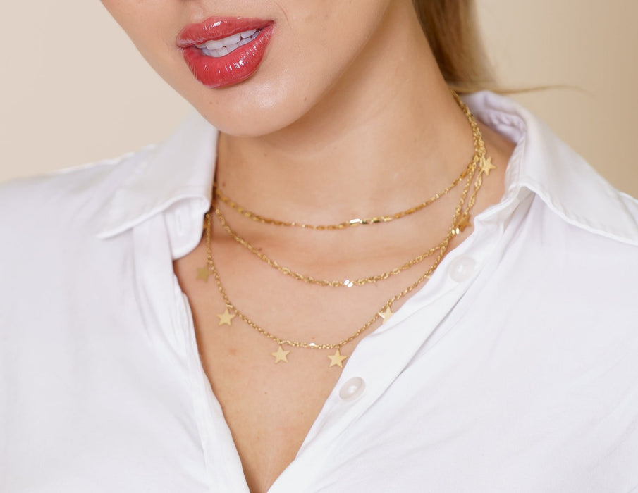 Collar Leyered Star - Lumina