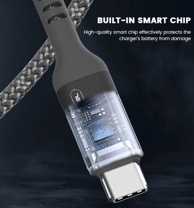 Cable SOMOSTEL SMS-BW17 tipo C a tipo C